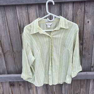 Vintage CJ Banks stretch blouse size X